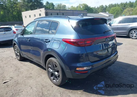 2022 Kia Sportage Nightfall Edition из США, поврежденный, VIN KNDP6CAC4N7002954